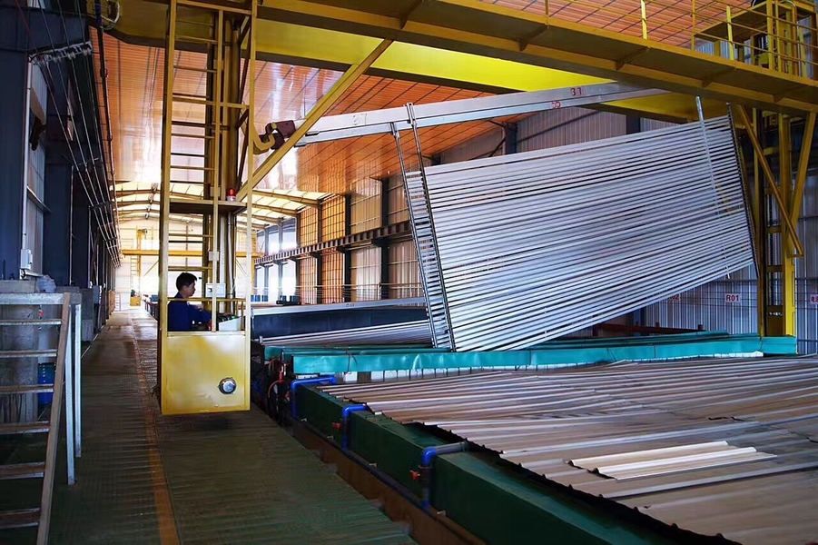 Guangdong Fengge Aluminum Co., Ltd. productielijn van de fabrikant