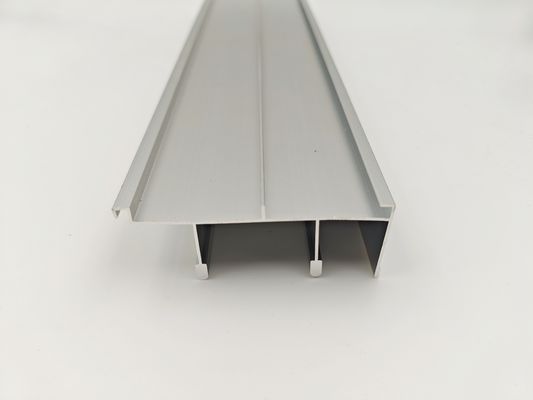 4.8m-6.6m Aluminium Wardrobe Profile , 6063 Extruded Aluminum Profiles ...